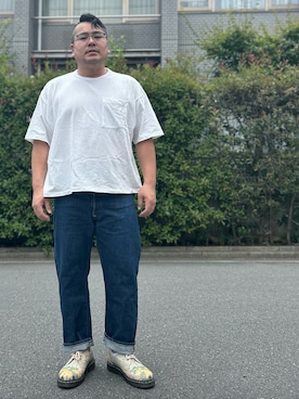 「アイテム（Tシャツ/カットソー）」を使った、gunken5さん（メンズ・171cm・40代）の夏コーディネート