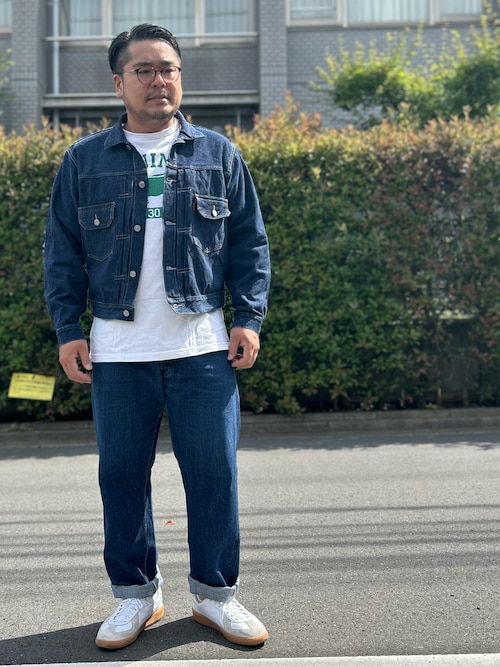 gunken5｜Levi'sのデニムジャケットを使ったコーディネート - WEAR
