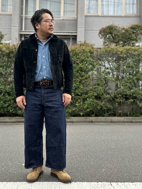 「アイテム（その他アウター）」を使った、gunken5さん（メンズ・171cm）の秋コーディネート