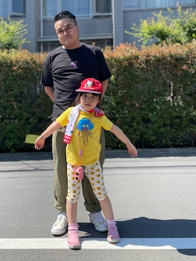 「ARMY TWILL（アーミーツイル）のアイテム（パンツ）」を使った、gunken5さん（メンズ・171cm）の夏コーディネート