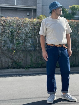 「YMCLKY（ワイエムシーエルケーワイ）のアイテム」を使った、gunken5さん（メンズ・171cm）の夏コーディネート