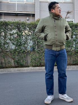 gunken5さん（メンズ・171cm）の冬コーディネート