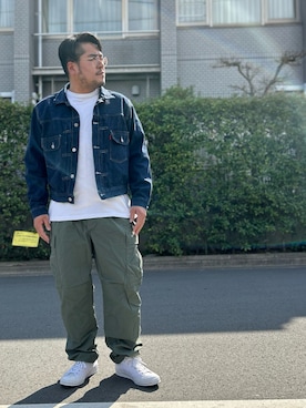 コーデ売り！】LEVI'Sデニムジャケット＆スラックスの2点セット！