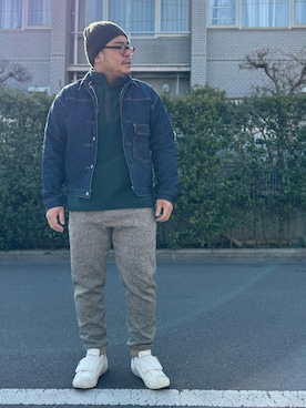 gunken5さん（メンズ・171cm）の冬コーディネート