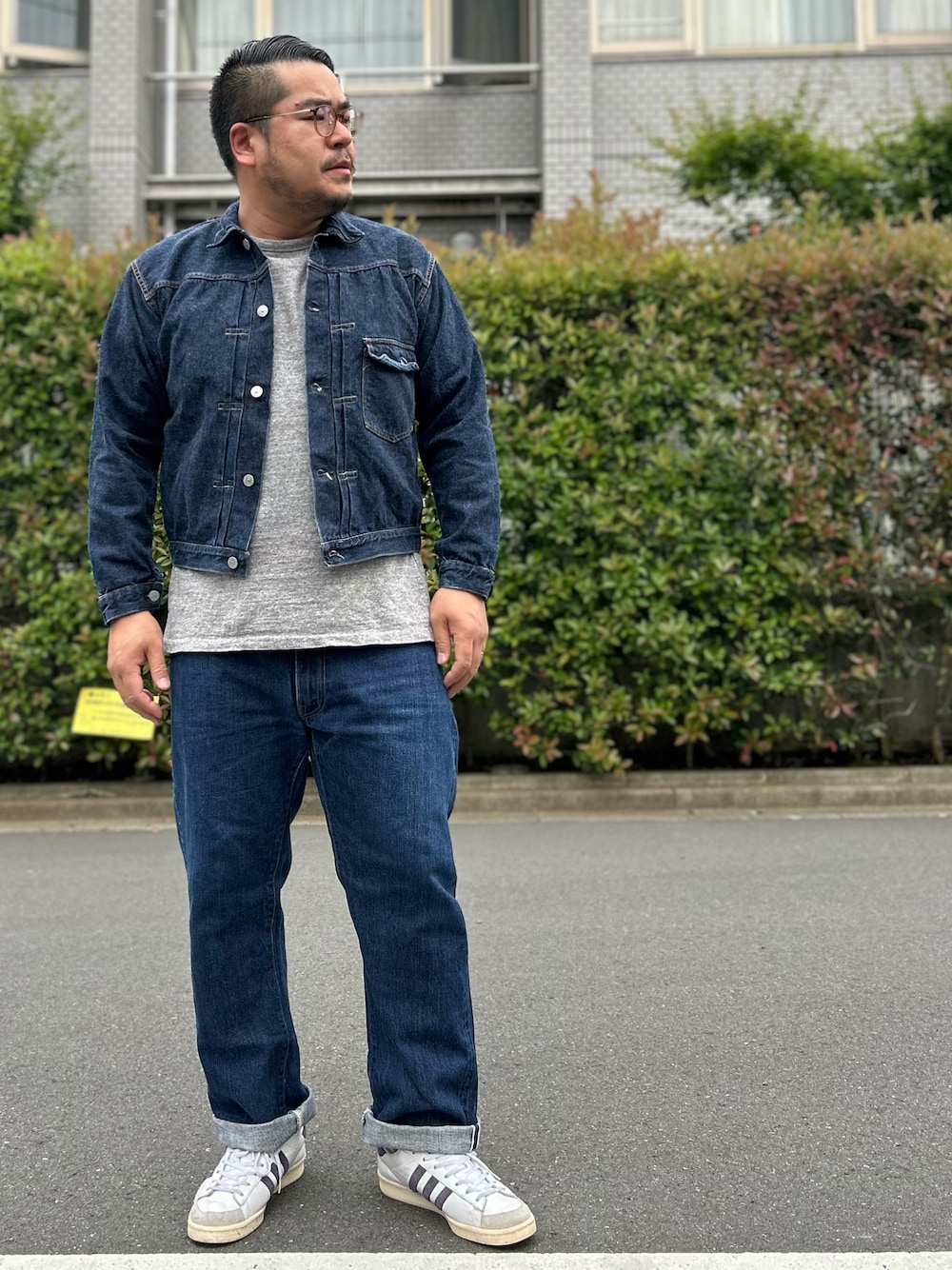 gunken5｜SUGAR CANEのデニムジャケットを使ったコーディネート - WEAR