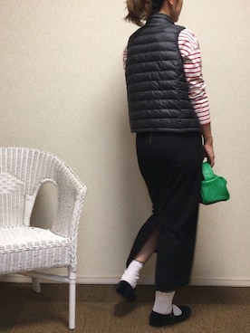 「SVEC（シュベック）のアイテム（その他シューズ）」を使った、kanae¨̮⑅さん（レディース・166cm）の秋コーディネート