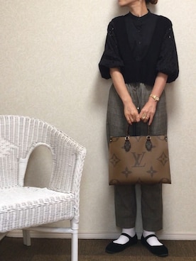「SVEC（シュベック）のアイテム（その他シューズ）」を使った、kanae¨̮⑅さん（レディース・166cm）の秋コーディネート