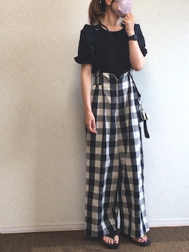 kanae¨̮⑅さん（レディース・166cm）の夏コーディネート