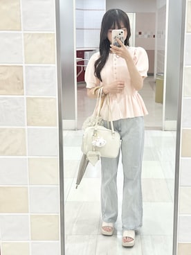 「アイテム（サンダル）」を使った、👶🏻さん（レディース・153cm・20代）の秋コーディネート
