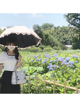 「アイテム（イヤリング）」を使った、👶🏻さん（レディース・153cm・20代）の夏コーディネート