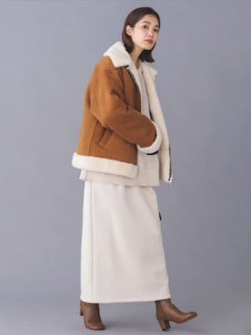 GreadyBrilliantSTAFFさん(レディース・161cm)の冬コーディネート