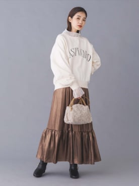 「JETTE（ジュテ）のアイテム」を使った、GreadyBrilliantSTAFFさん（レディース・161cm）の冬コーディネート