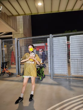 「アイテム（フィギュア）」を使った、kaedemanさん（レディース・153cm）の夏コーディネート
