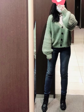 10さん（レディース・160cm）の冬コーディネート