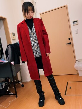 「アイテム（その他トップス）」を使った、えみぽこさん（レディース・166cm・20代）の夏コーディネート