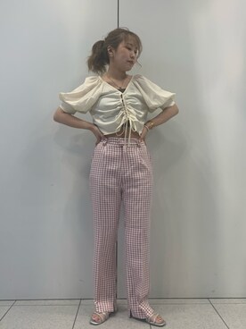 EGAさん（レディース・159cm）の夏コーディネート