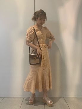 EGAさん（レディース・159cm）の夏コーディネート