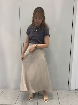 EGAさん（レディース・159cm）の夏コーディネート