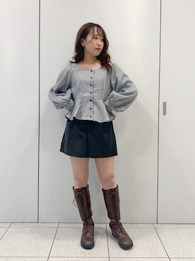 EGAさん（レディース・159cm）の秋コーディネート