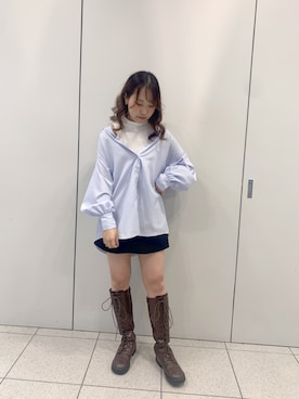 EGAさん(レディース・159cm)の冬コーディネート