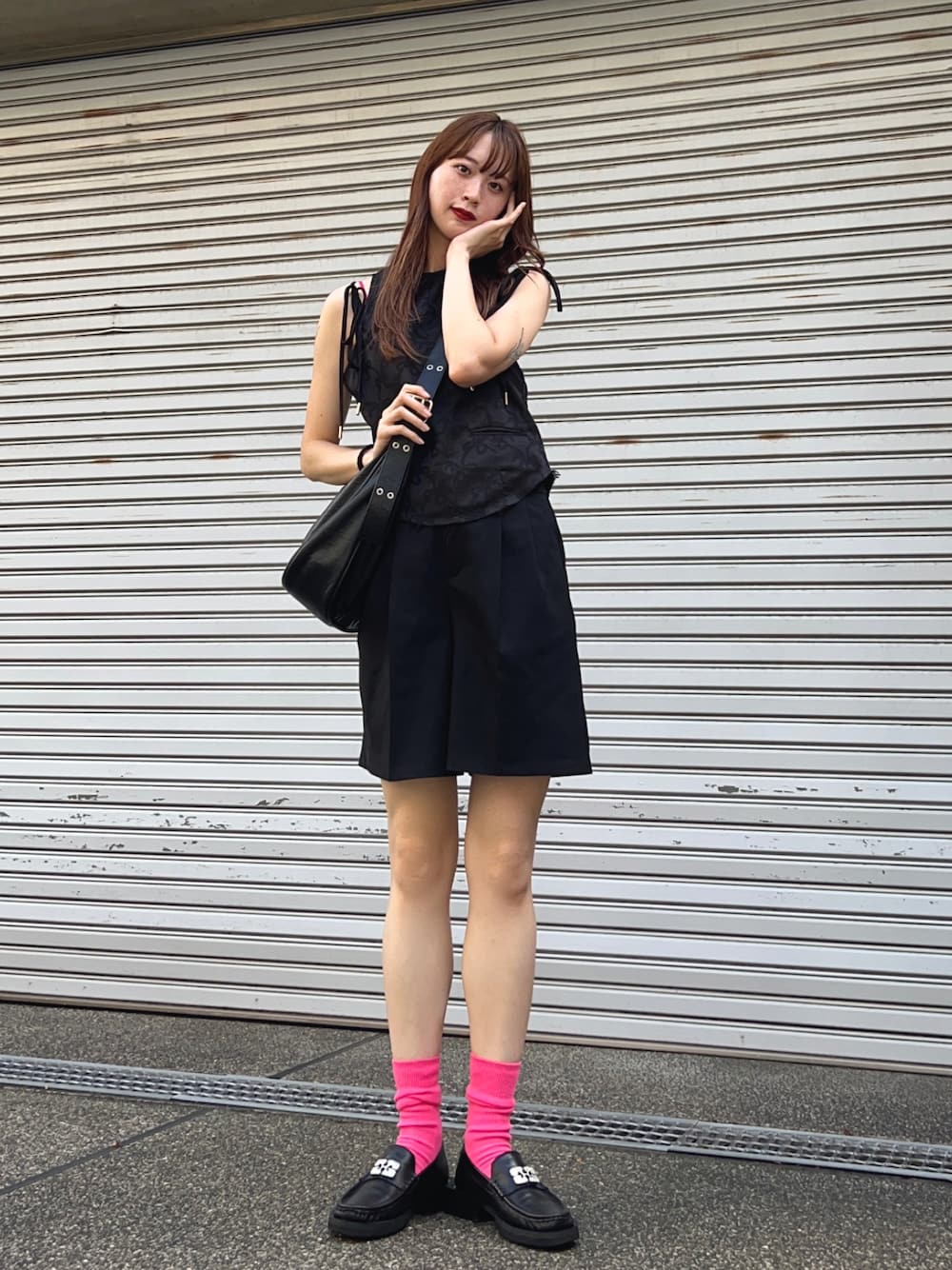 ◆大人気◆関税込◆Ganni◆ロゴ入り フェイクレザー ローファー GANNIのローファーを使った人気ファッションコーディネート - WEAR