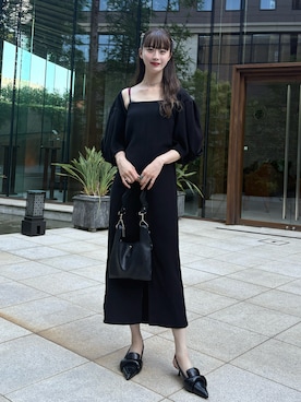 「THINGS THAT MATTER（シングス ザット マター）のアイテム」を使った、Mireyさん（レディース・173cm）の夏コーディネート