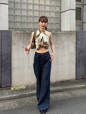 「アイテム（パンプス）」を使った、Mireyさん（レディース・173cm・20代）の秋コーディネート