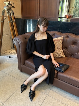 「結婚式」｜Mireyさん（レディース・173cm）の秋コーディネート
