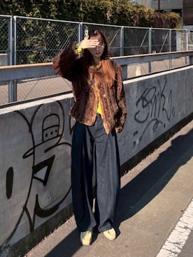 Mireyさん（レディース・173cm）の冬コーディネート