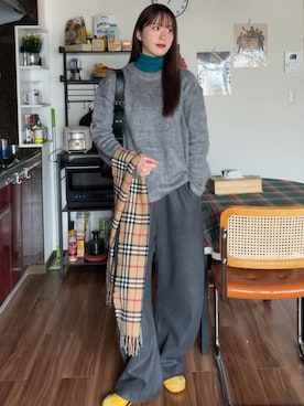 Mireyさん(レディース・173cm)の冬コーディネート