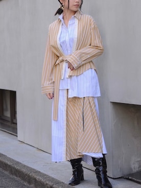 yurina katsuraさん（レディース・165cm）の冬コーディネート