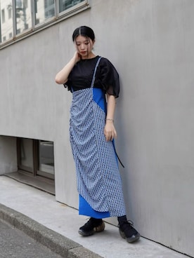 yurina katsuraさん（レディース・165cm）の夏コーディネート