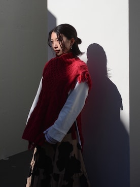 「ニット/セーター」｜yurina katsuraさん（レディース・165cm）の冬コーディネート