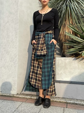 yurina katsuraさん（レディース・165cm）の秋コーディネート