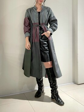 yurina katsuraさん（レディース・165cm）の冬コーディネート