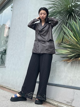 yurina katsuraさん（レディース・165cm）の夏コーディネート