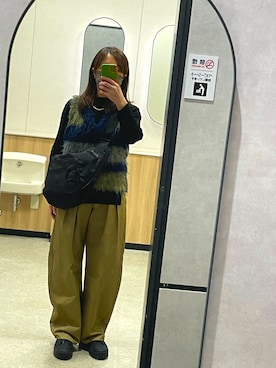 おかちゃんさん（レディース・164cm）の冬コーディネート