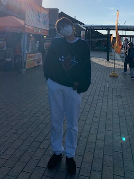 「アイテム（その他シューズ）」を使った、wさん（レディース・166cm・10代）の秋コーディネート