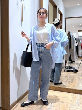 「アイテム（ベスト）」を使った、shizuruさん（レディース・149cm・20代）の夏コーディネート