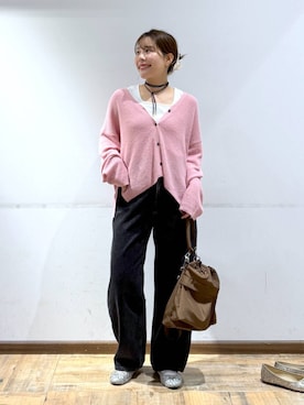 「アイテム（チョーカー）」を使った、shizuruさん（レディース・149cm）の秋コーディネート