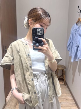 「アイテム（アナログ腕時計）」を使った、shizuruさん（レディース・149cm・20代）の夏コーディネート
