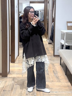 「アイテム（その他トップス）」を使った、shizuruさん（レディース・149cm・20代）の秋コーディネート