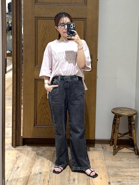 「アイテム（シュシュ）」を使った、shizuruさん（レディース・149cm）の夏コーディネート
