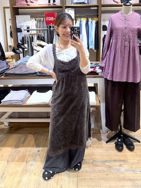 「GLOBAL WORK（グローバルワーク）のアイテム（トップス）」を使った、shizuruさん（レディース・149cm）の秋コーディネート