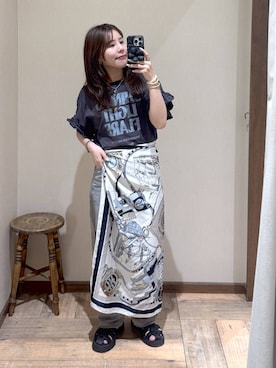 「アイテム（腕時計）」を使った、shizuruさん（レディース・149cm）の夏コーディネート