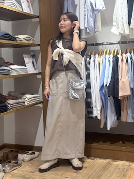 「アイテム（バッグ）」を使った、shizuruさん（レディース・149cm・20代）の夏コーディネート