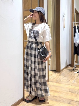 shizuruさん（レディース・149cm）の夏コーディネート