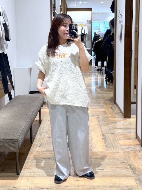 セール】ウツクシルエットプレミアムワイドパンツ/252422（その他