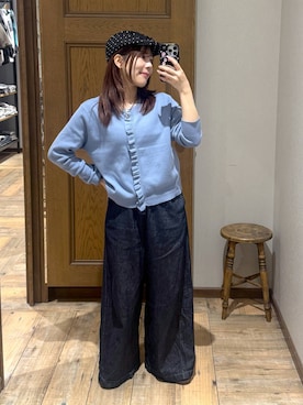 「GLOBAL WORK（グローバルワーク）のアイテム」を使った、shizuruさん（レディース・149cm）の秋コーディネート