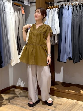 「アイテム（シュシュ）」を使った、shizuruさん（レディース・149cm）の夏コーディネート